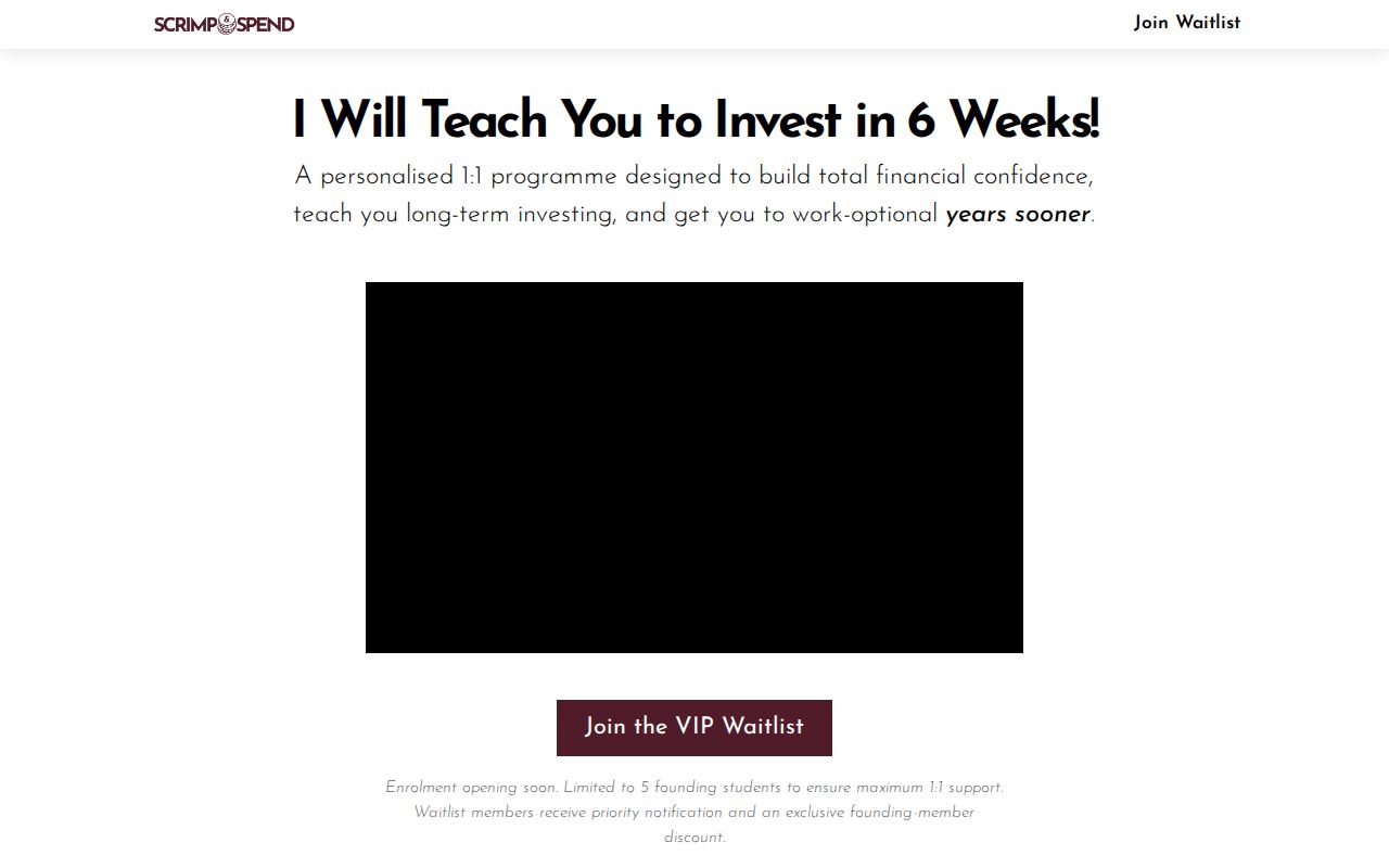 Scrimp and Spend - Financial Coaching